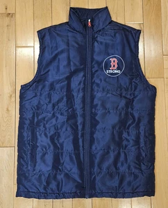 2025 Boston Red Sox BOSTON STRONG Fenway Park Promo SGA Light Puffer Vest XL - Picture 1 of 10