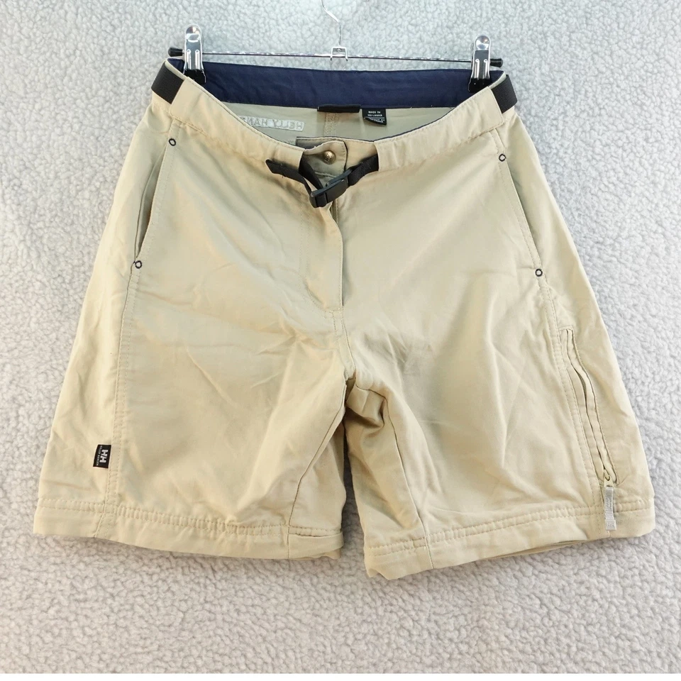 Pantalones Cortos Helly Hansen Para Hombres SBeige Senderismo Aire Libre Secado Rápido Informales Ligeros Foto 1 de 4