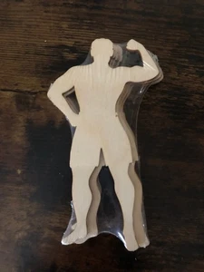 Gocutouts Legno 6" Forma Carrozzeria Betulla Non Finita Lotto 6 Pezzi Sigillati Nuovi - Foto 1 di 2