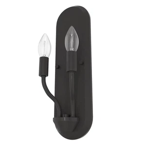 Noble Bronze Two Light Wall Sconce from the Merlin Collection - Picture 1 of 1