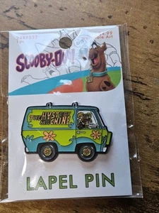NEW Scooby Doo Metal Enamel Pin Limited Mystery Machine Van Licensed Pinback - Picture 1 of 4