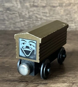 Thomas Friends Tren Madera DE COLECCIÓN Grapas Imanes Planos MARRÓN PROBLEMÁTICO CAMIÓN - Imagen 1 de 7