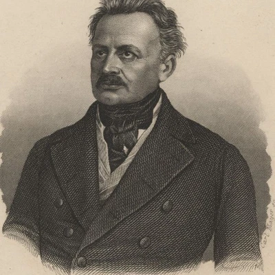 Porträt Josepg Radowitz Preußen Generalleutnant Carl Mayer Stahlstich um 1850 - Bild 1 von 3
