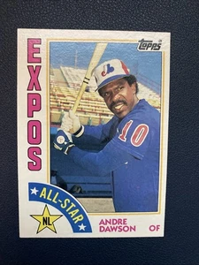 Andre Dawson #392 1984 Topps Montreal Expos Allstar NM - Bild 1 von 2
