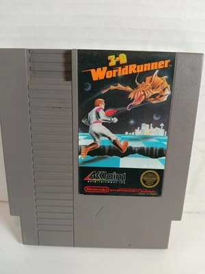 3-D World Runner NES Game TESTED AUTHENTIC WORKING - Image 1 of 4