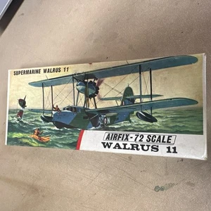 Airfix Pattern 282 1/72 Scale Supermarine Walrus 11 Red Stripe Vintage Model Kit - Picture 1 of 11