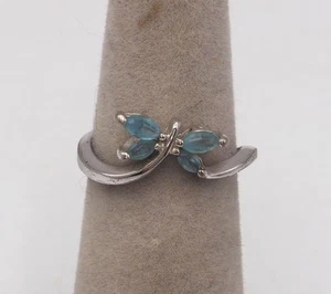 Sterling Silver .925 Butterfly Ring Size 5.25 Fashion Jewelry - Picture 1 of 6
