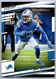 2022 Panini Prestige Jeff Okudah Detroit Lions #101 - Picture 1 of 2