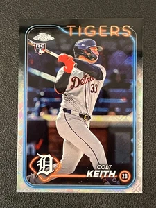 Colt Keith 2024 Topps Chrome Logofractor Rookie RC Tigers - Picture 1 of 1