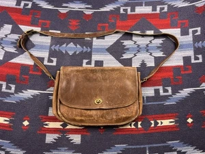 Vintage Coach College braune Schultertasche Made in NYC USA 80er Cashin Ära - Bild 1 von 17