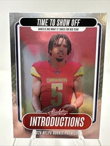 2024 Panini Absolute - Introductions #I-JDS Jayden Daniels (RC) - Picture 1 of 2