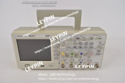 Agilent DSO1014A Oscilloscope 100 MHz 4 Channel w/ Probes TESTED WORKING#ytd - Image 1 of 4