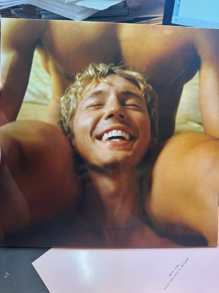 TROYE SIVAN Something to Give Each Other HONEY FILLED LIQUID Vinyl LP New - Imagem 1 de 4