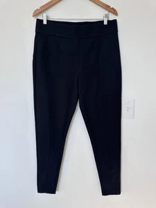 Christopher & Banks Womens 0X Black SIgnature Slimming Tapered Dress Pants - Picture 1 of 7