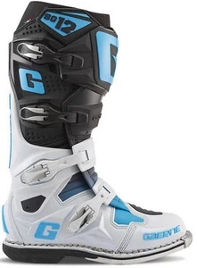 Gaerne SG12 LE Mens MX Offroad Boots Black/White/Caroline - Picture 1 of 4