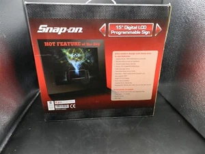New Snap On LCD Digital Photo Frame HD 15 Inch Sign Programable Videos Photos - Picture 1 of 3