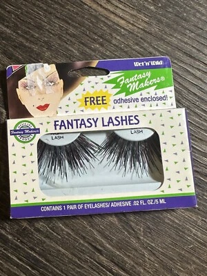 Pestañas Fantasía Wet'n Wild Cosmetics Años 90 Arco Iris Metálico C9512 Drásticamente Largas Foto 1 de 4