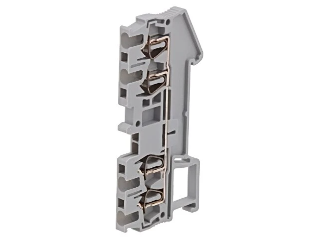 3031186 Connector: Rail 008-15mm² Ways: 1 Terminal: 4 Grey TS35 PHOENIX CO - Image 1 of 1