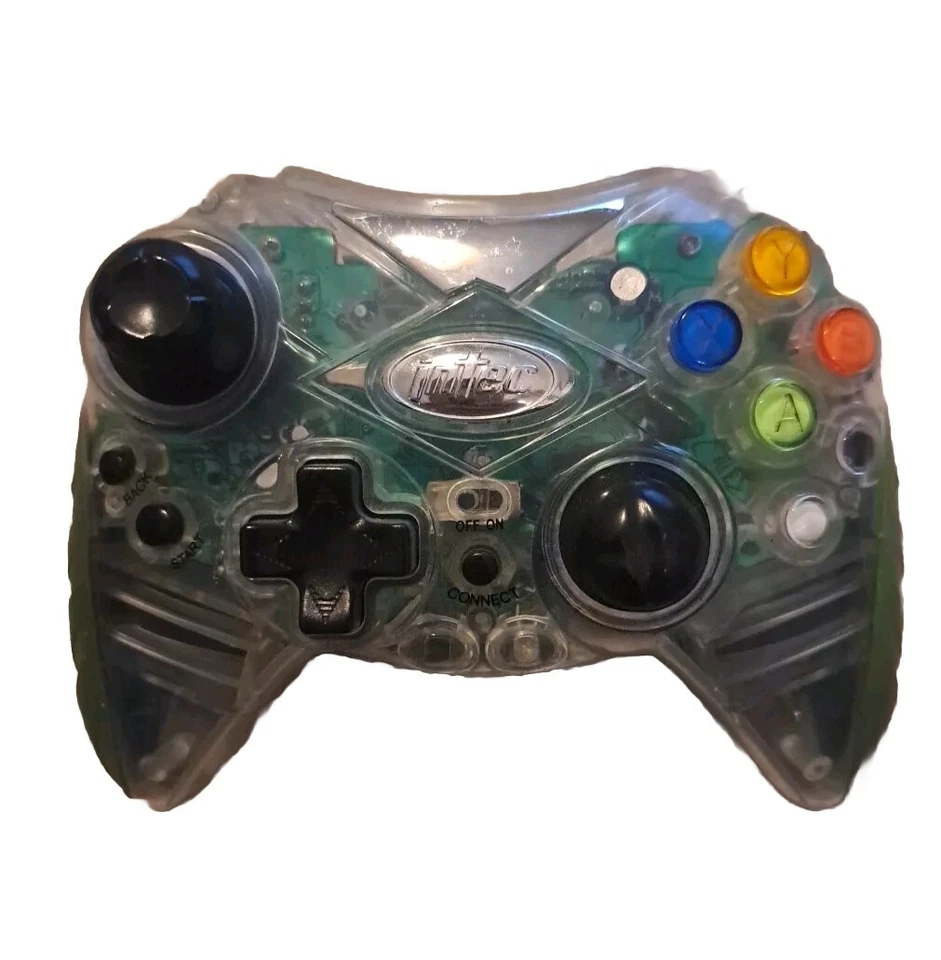 Intec Clear Green G8085-B Microsoft XBox Wireless Controller-No Receiver - Image 1 of 1