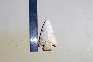 Authentic Native American Arrowhead found on a Paleo campsite in Cochran county - Picture 1 of 14