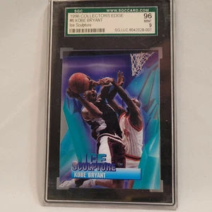 SGC 96 Kobe Bryant LA LAKERS 1996-97 Collector's Edge Ice Sculpture Rookie RC #6 - Picture 1 of 6