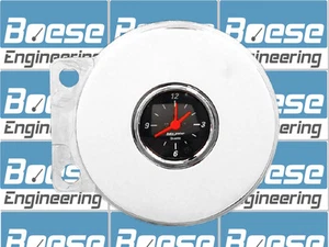 41 42 46 47 48 Chevy Car Aluminum Clock Insert w/ Auto Meter Designer Black - Picture 1 of 3