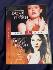 Devil in the Flesh 1 & 2 (DVD 2007, Double Feature) Rose McGowen Erotic Thriller
