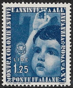 Italia, 1937 Colonie Estive 1,25 AZZURRO # Sassone 412 NUOVO** MNH  - Foto 1 di 1