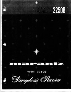 Manual de servicio para Marantz 2250 B  - Imagen 1 de 1