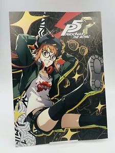 Persona 5 The Royal Futaba Sakura jumbo Famitsu cartolina promo artwork card B5 - Foto 1 di 3
