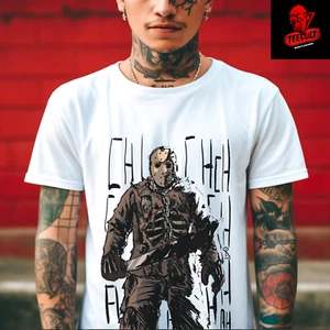 Jason Voorhees Película de Terror Retro Camiseta Unisex Halloween Algodón Camiseta S–3XL 🎃 - Imagen 1 de 6