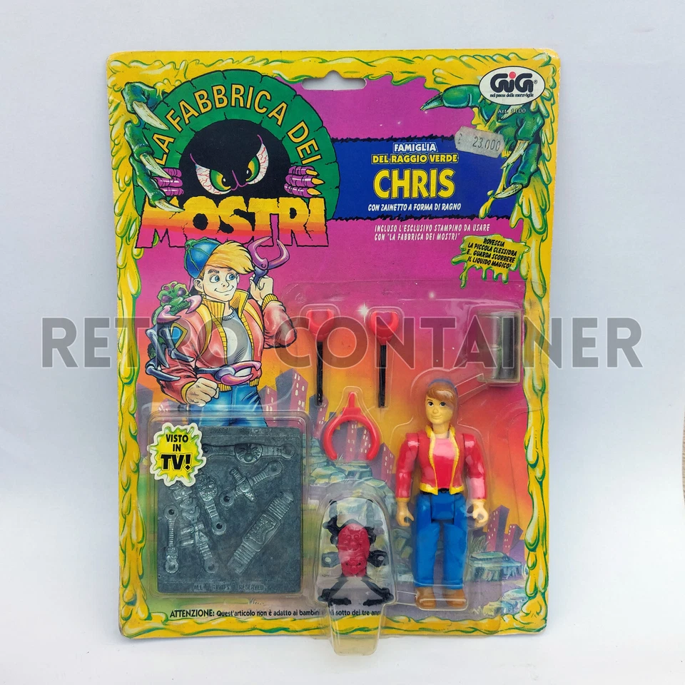 Toymax GIG CREEPY CRAWLERS - La Fabbrica dei Mostri - Chris MISB MOC NEW - Immagine 1 di 1