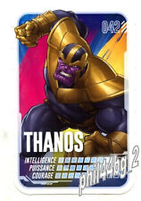 CARTE collection Leclerc MARVEL 2022 - N° 042 "THANOS" - Neuve