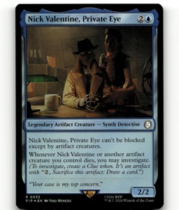 FOIL - MTG Nick Valentine, Private Eye - Universes Beyond: Fallout - Picture 1 of 1