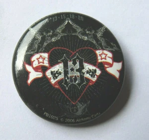 ALCHEMY BUTTON ANSTECKER BADGE PIN ANGELS 2,5cm - Picture 1 of 2