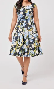 REVIEW Isabella Floral dress size 8 - Picture 1 of 5