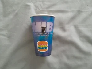 1 x Burger King Kids Meal Cold Drink Paper Cup from Late 1990's - Men In Black - Picture 1 of 4