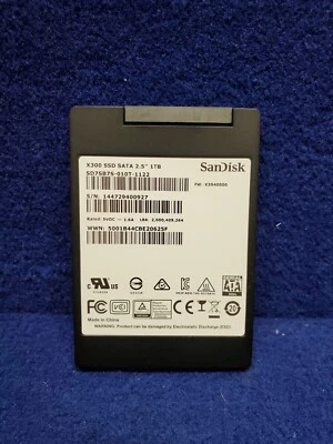 SanDisk SSD X300 2.5" 1TB SATA Internal Solid State Drive  SD7SB7S-010T-1122 - Image 1 of 2