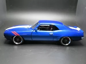 1969 CHEVROLET CAMARO BLUE KINESIS STREET FIGHTER 1:18 GMP G1800313 CHEVY # 0071 - Picture 1 of 23