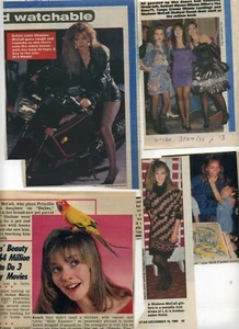 Shalane McCall rare collection 12 clippings 1985-1987; Archive of the Eighties - Picture 1 of 2