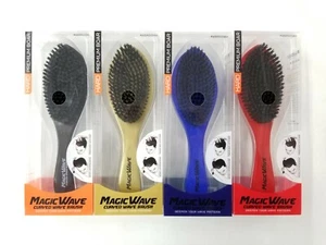 Magic Wave gebogene Bürste hart Premium Eberborsten WBR001AH - Bild 1 von 43