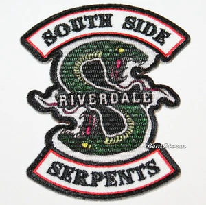 Licensed Riverdale SouthSide Serpents IRON ON Patch Badge for jacket or hoodie - Picture 1 of 1