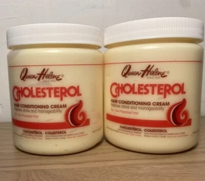 Queen Helene Cholesterol Hair Conditioning Cream For Dry Hair- 15.2oz *Lot Of 2* - Picture 1 of 4