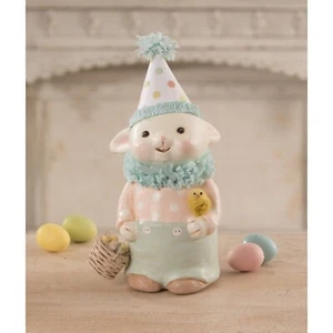 Bethany Lowe Easter Spring "Easter Party Bunny" Large Paper Mache MA1062 - Picture 1 of 2