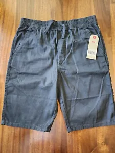 Levi’s Boy's Elastic Waist Slim Fit Shorts Black Color Size Large 12-13 Years - Picture 1 of 4