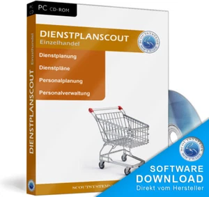 Dienstplanung,Personalplanung für Läden,Einzelhandel,Discounter,Apotheken,Bäcker - Bild 1 von 10