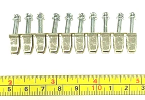 (1) Qty. of ABB Entrelec 1SNA168974R0000 Jumper Bar Assembly 41A 10 Pole BJM8-10 - Picture 1 of 3