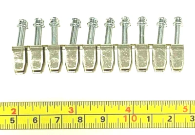 (1) Qty. of ABB Entrelec 1SNA168974R0000 Jumper Bar Assembly 41A 10 Pole BJM8-10 - Image 1 of 3