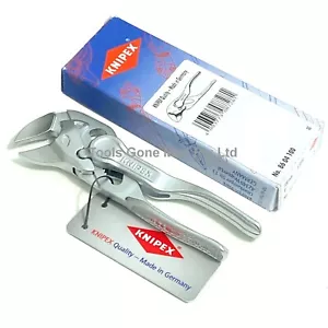 Knipex XS Mini EDC 100mm 4" Adjustable Wrench Pliers Wrench - 86 04 100 - Picture 1 of 13
