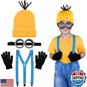 4Pcs Halloween Costume Accessories Kids Steampunk Goggles Glasses Blue Y-Back - Picture 1 of 5